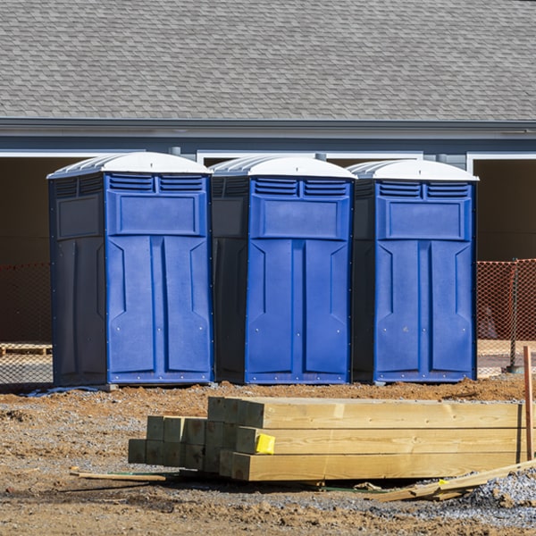 do you offer hand sanitizer dispensers inside the porta potties in Taft